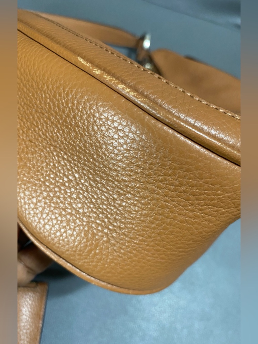 Kate Spade Tan Pebbled Leather Hobo with Matching Zip Wallet - Picture 8 of 8